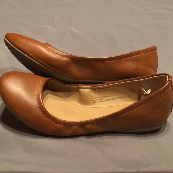 Mossimo Supply Co. Shoes - Mossimo Paulina Scrunch Ballet Flats Sz 8